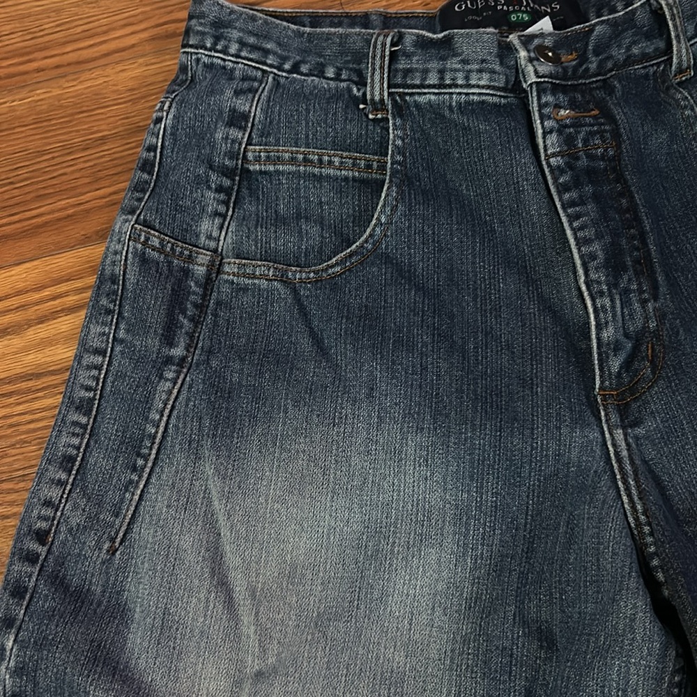 Guess Men's Pascal Relaxed Tapered Jeans, Stone wash, Faded Size 33W x 30L Retro - Picture 7 of 11